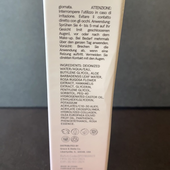 Grace & Stella Rose Spray 1 fl oz NEW Travel Size - Picture 5 of 8